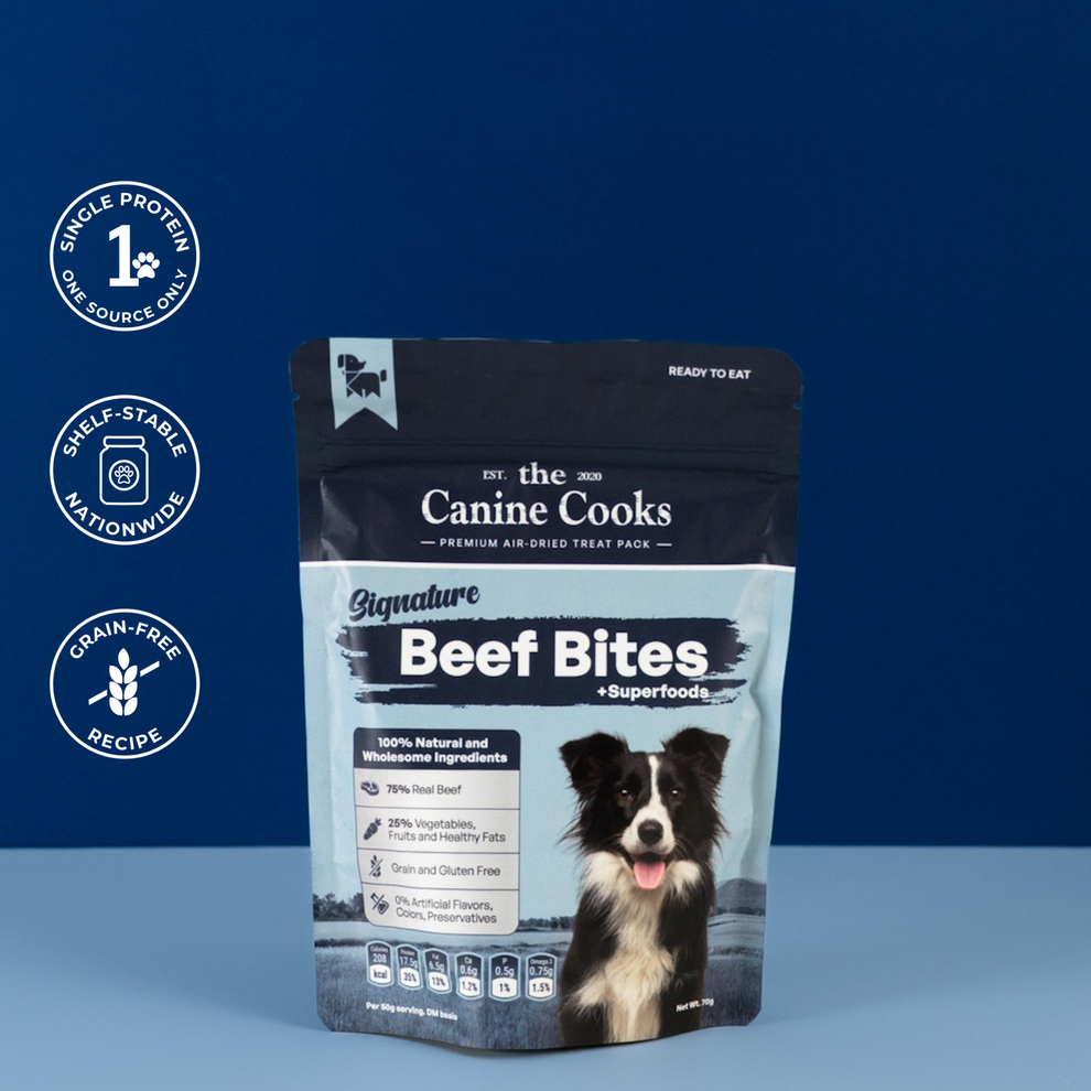 Signature Beef Bites – The Canine Cooks